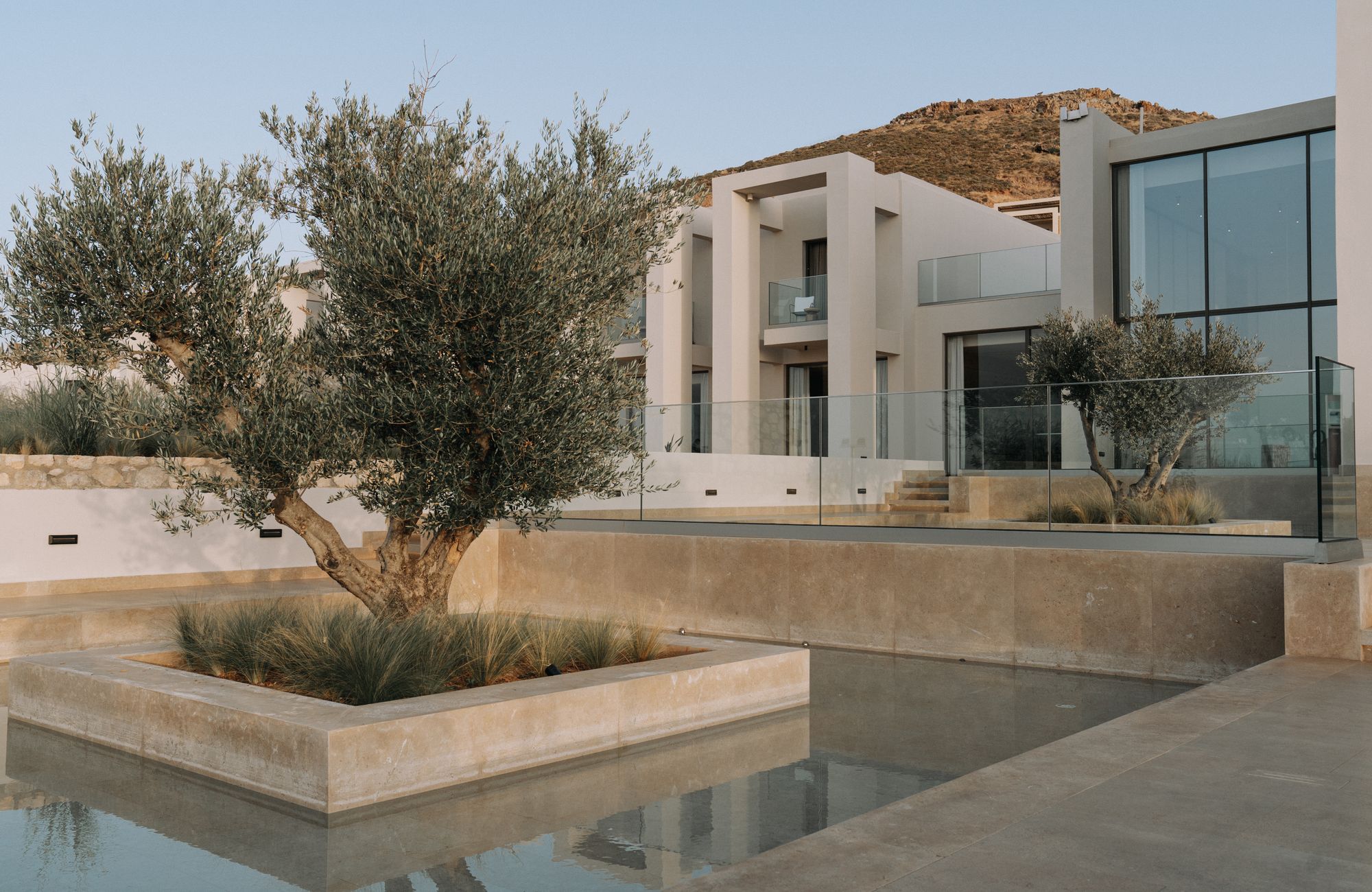 Moderne woning met rustige architectuur